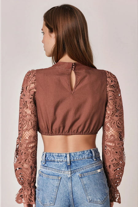 Dirndlbluse Clea