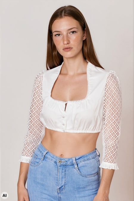 Dirndlbluse Lucie