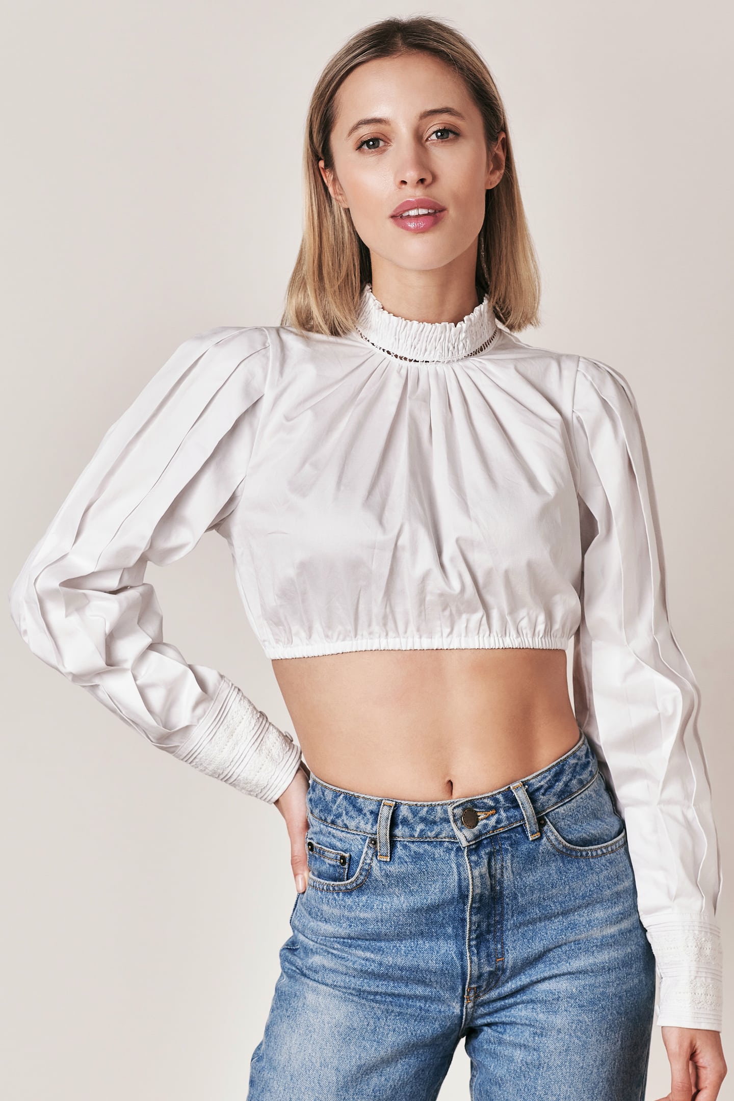 Dirndlbluse Lexi ecru