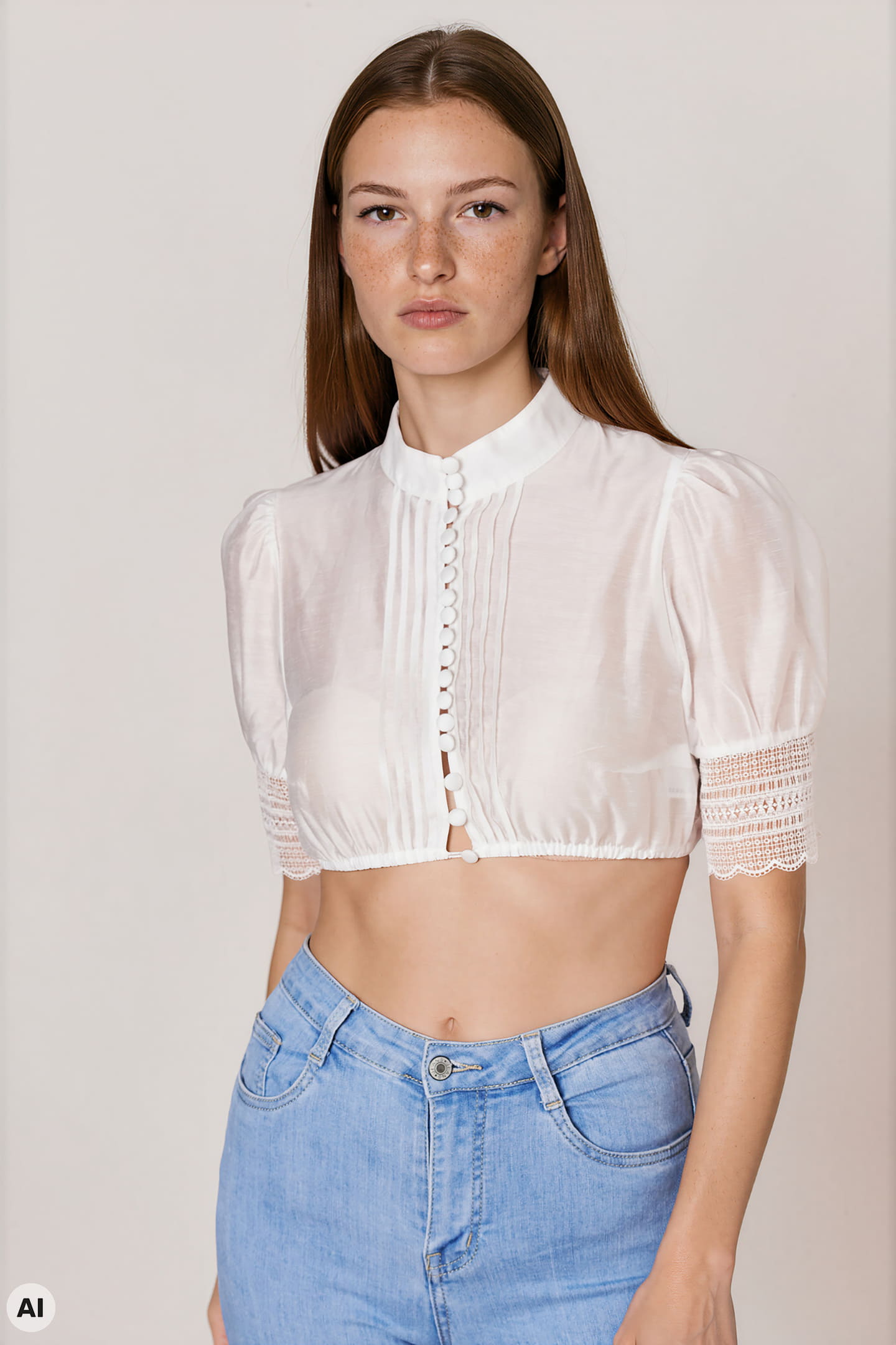 Dirndlbluse Sibylle