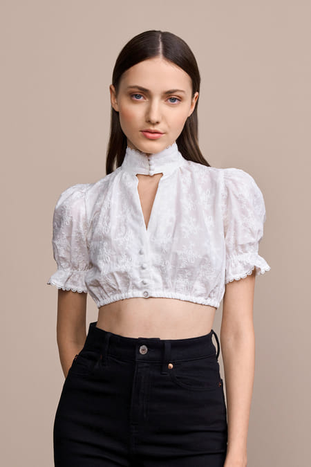 Dirndlbluse Leena