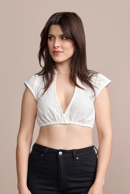 Dirndlbluse Ilva